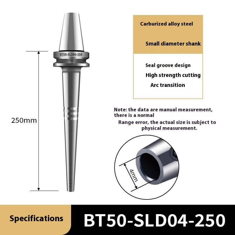 10044 BT40/BT50 SLD Collet Toolholder High-precision Small-diameter side-fixed toolholder Deep cavity processing Shandong Denso Pricision Tools Co.,Ltd.